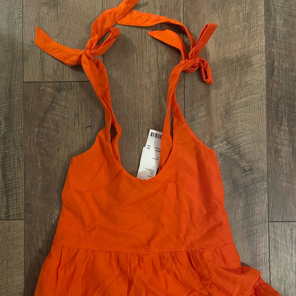 Urban outfitters xs orange dress